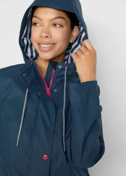 Damen bonprix Bekleidung·Hosen|Jacken & Mäntel|wasserabweisende Regenjacke