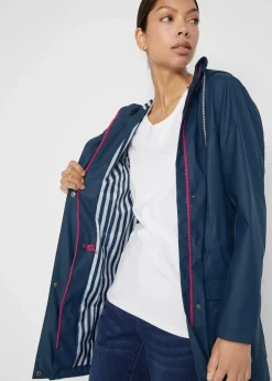 Damen bonprix Bekleidung·Hosen|Jacken & Mäntel|wasserabweisende Regenjacke