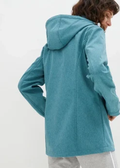 Clearance Wasserabweisende Softshelljacke Damen Outdoorbekleidung|Sportbekleidung