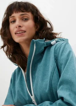 Clearance Wasserabweisende Softshelljacke Damen Outdoorbekleidung|Sportbekleidung