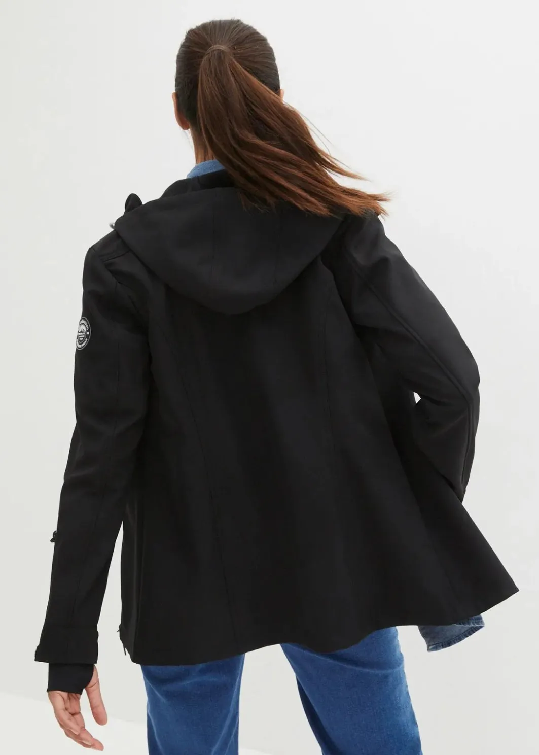 wasserabweisende Softshelljacke Damen Nachhaltigere Materialien|Jacken & Mäntel