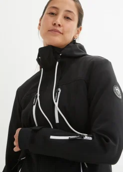 wasserabweisende Softshelljacke Damen Nachhaltigere Materialien|Jacken & Mäntel