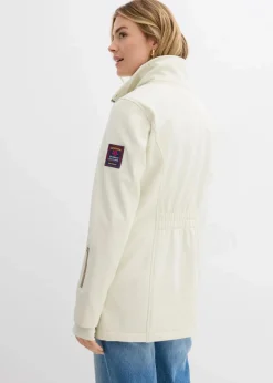 Clearance wasserabweisende Stretch-Softshell-Longjacke Damen Jacken & Mäntel|Bekleidung·Hosen