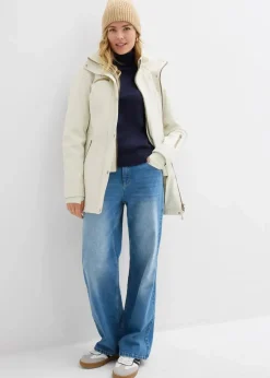 Clearance wasserabweisende Stretch-Softshell-Longjacke Damen Jacken & Mäntel|Bekleidung·Hosen