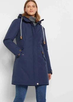 Damen bonprix Jacken & Mäntel|Bekleidung·Hosen|wasserabweisender Outdoor-Mantel