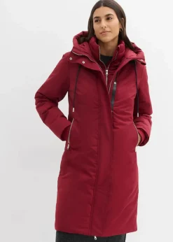 Damen bonprix Bekleidung·Hosen|Jacken & Mäntel|wasserabweisender Outdoor-Mantel, 2in1 Optik