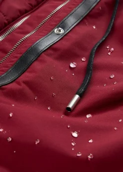 Damen bonprix Bekleidung·Hosen|Jacken & Mäntel|wasserabweisender Outdoor-Mantel, 2in1 Optik