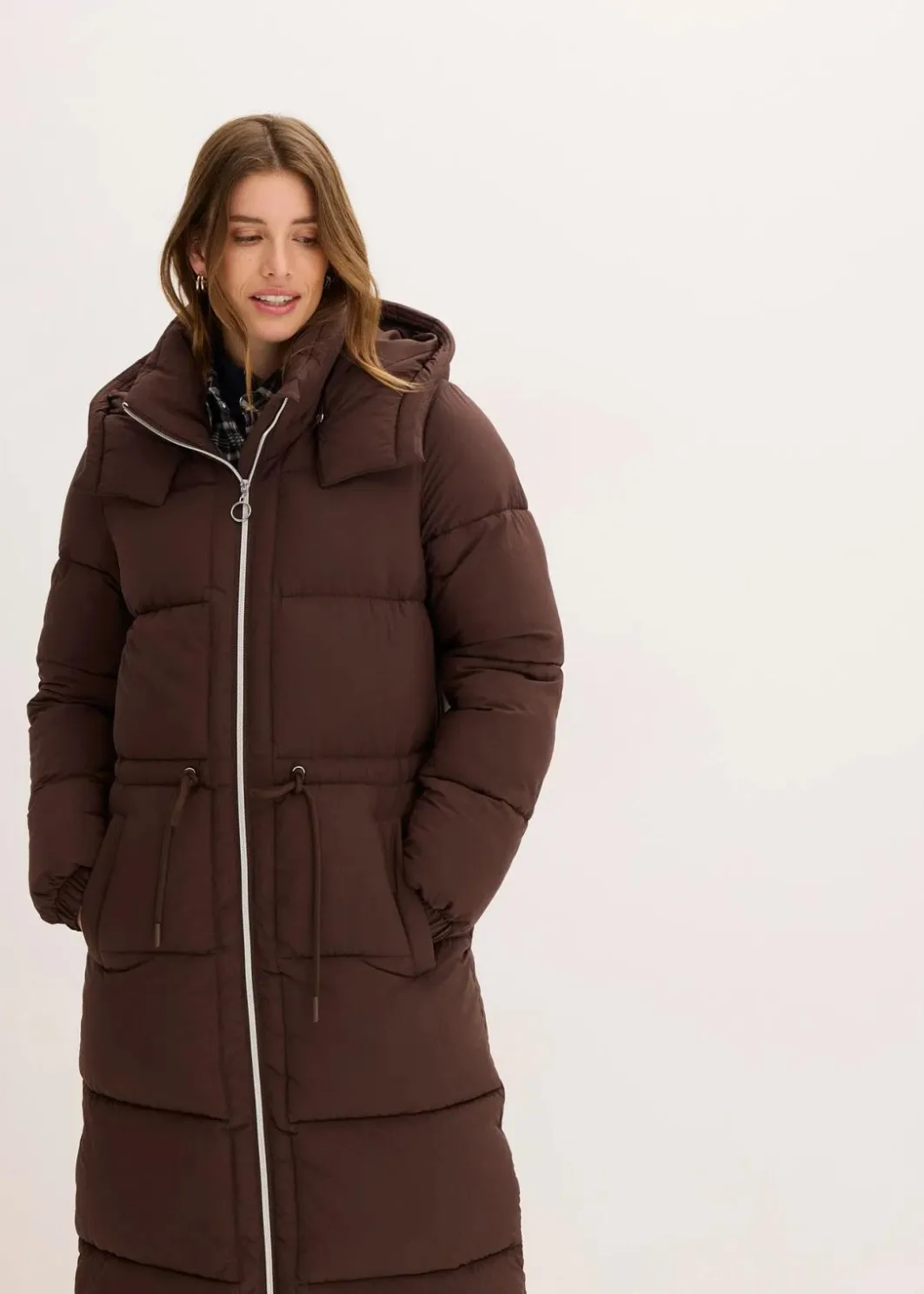 Damen bonprix Jacken & Mäntel|Bekleidung·Hosen|Wasserabweisender Steppmantel