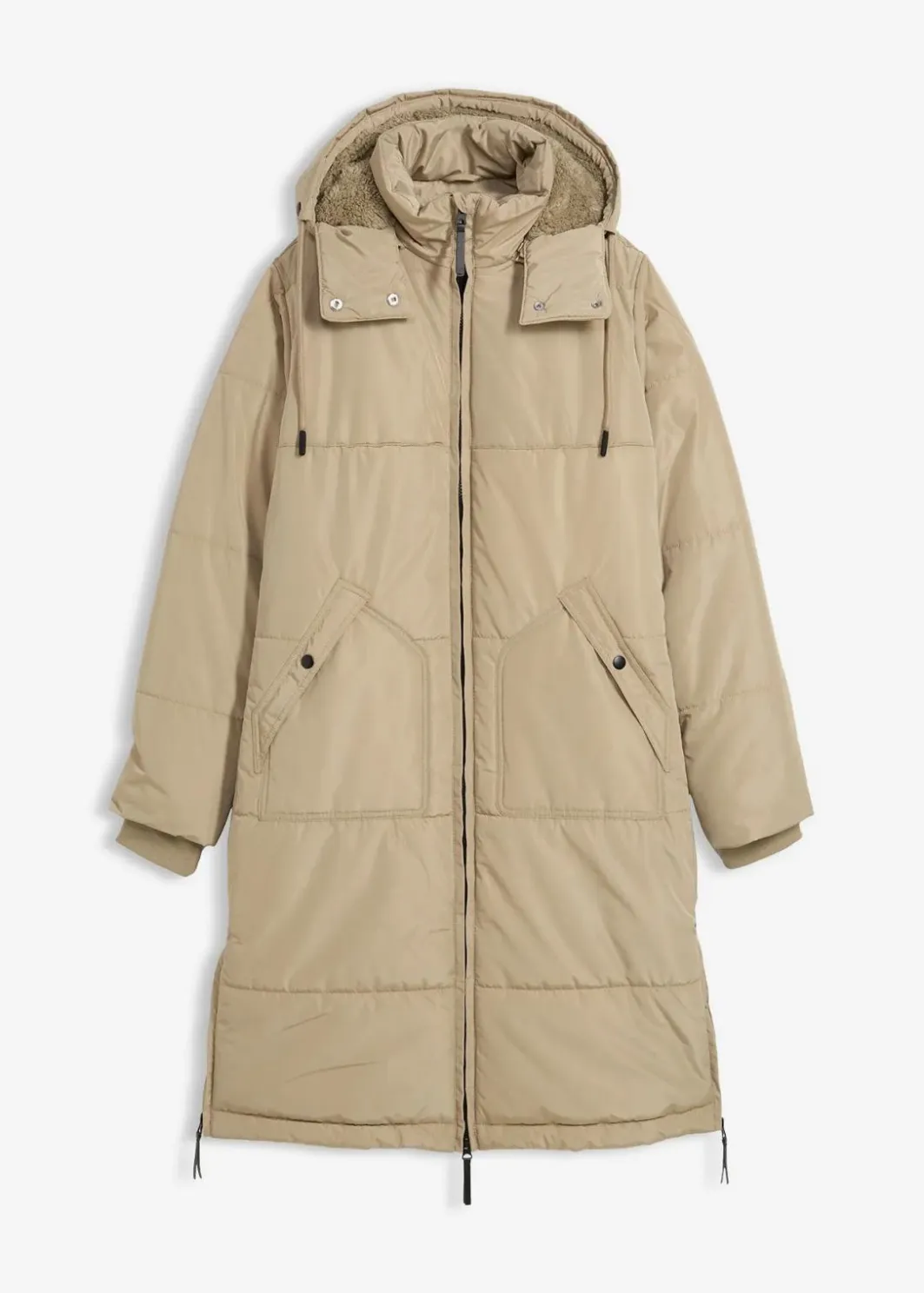 Damen bonprix Bekleidung·Hosen|Jacken & Mäntel|wasserabweisender Steppmantel