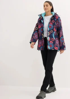 Discount wasserdichte 3 in 1 Funktions-Jacke mit Kapuze Damen Bekleidung·Hosen|Jacken & Mäntel