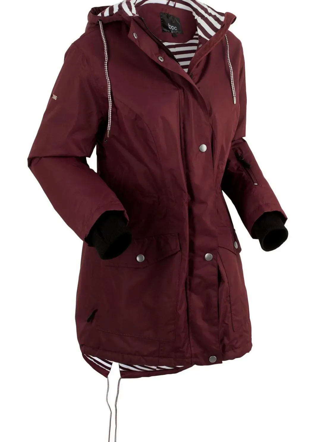Damen bonprix Nachhaltigere Materialien|Jacken & Mäntel|wasserdichte Funktions-Übergangsjacke