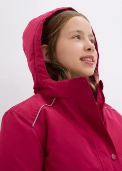 Best wasserdichte Funktionsjacke mit abnehmbarer Kapuze und reflektierenden Details Kinder Mädchen 9-16 Jahre·Jacken & Outdoor|Mädchen 2-8 Jahre·Nachhaltigere Materialien