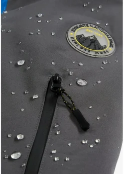 Outlet wasserdichte Funktionsjacke mit Kuschel-Fleece-Futter Herren Große Größen|Outdoorbekleidung