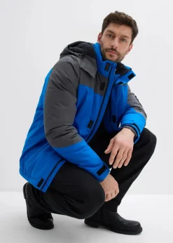 Outlet wasserdichte Funktionsjacke mit Kuschel-Fleece-Futter Herren Große Größen|Outdoorbekleidung