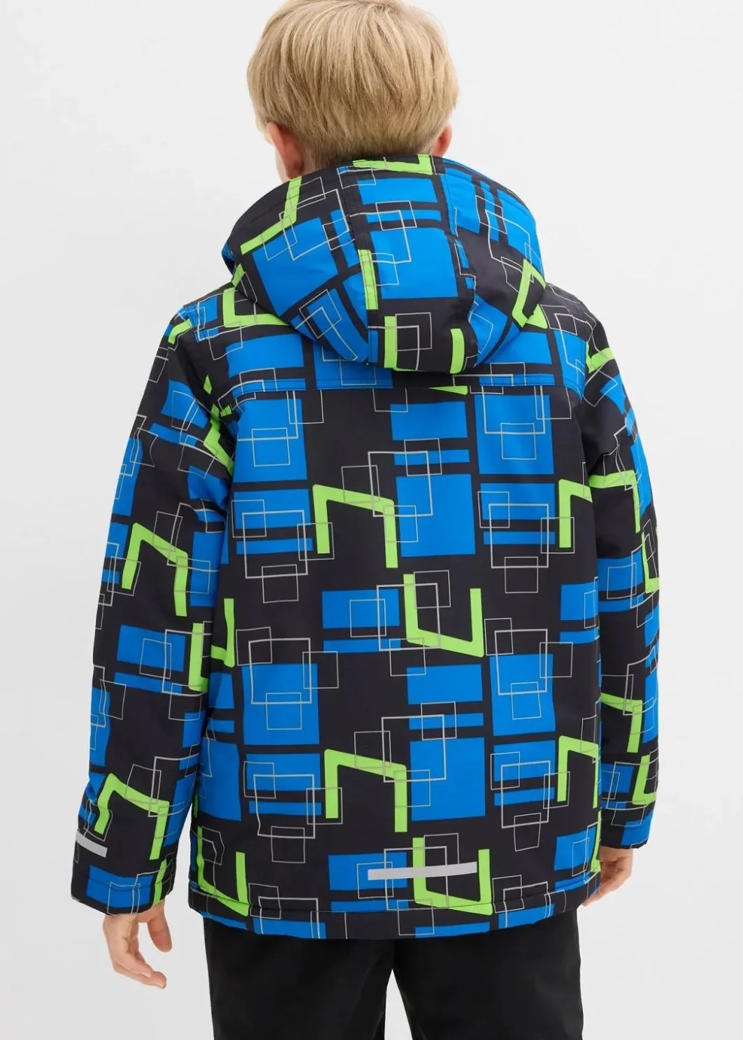 Kinder bonprix Jungen 9-16 Jahre·Jacken & Outdoor|Jungen 2-8 Jahre·Nachhaltigere Materialien|wasserdichte Funktionsjacke mit reflektierenden Details
