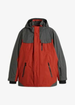 Herren bonprix Jacken & Mäntel|Outdoorbekleidung|wasserdichte Funktionsjacke mit abnehmbarer Kapuze