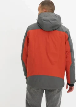 Herren bonprix Jacken & Mäntel|Outdoorbekleidung|wasserdichte Funktionsjacke mit abnehmbarer Kapuze