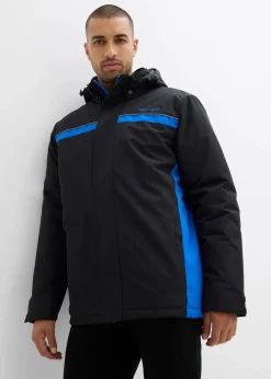 Herren bonprix Große Größen|Outdoorbekleidung|wasserdichte Funktionsjacke mit abnehmbarer Kapuze
