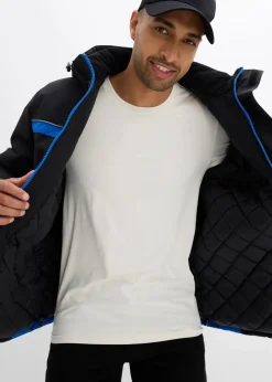 Herren bonprix Große Größen|Outdoorbekleidung|wasserdichte Funktionsjacke mit abnehmbarer Kapuze