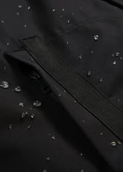 Outlet Wasserdichte Funktionsjacke mit Roll-in-Kapuze und Schulterklappen Herren Große Größen|Jacken & Mäntel
