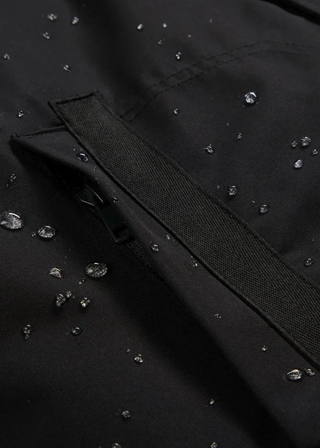 Outlet Wasserdichte Funktionsjacke mit Roll-in-Kapuze und Schulterklappen Herren Große Größen|Jacken & Mäntel