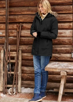 Damen bonprix Bekleidung·Hosen|Nachhaltigere Materialien|wasserdichte Funktions-Parka