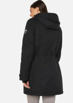 Outlet wasserdichte Funktions-Parka mit Teddyfleece in der Kapuze Damen Bekleidung·Hosen|Jacken & Mäntel
