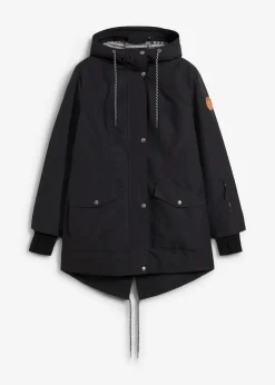 Best wasserdichte 3in1 Longjacke mit praktischen Taschen Damen Bekleidung·Hosen|Thermobekleidung