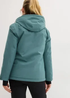 Damen bonprix Bekleidung·Jumpsuits|Bekleidung·Sweat|wasserdichte Ski Funktions-Schlupfjacke mit Fleece-Futter