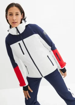 Damen bonprix Bekleidung·Jumpsuits|Bekleidung·Sweat|wasserdichte Ski Funktions-Jacke mit Belüftungsschlitzen