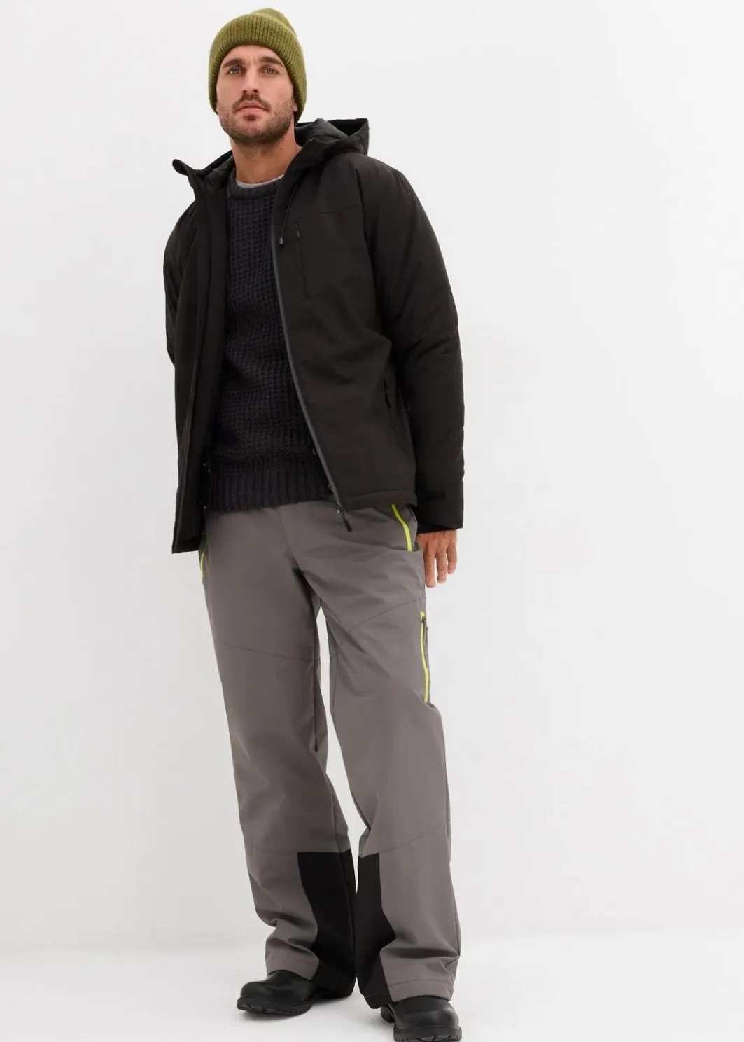 Herren bonprix Große Größen|Outdoorbekleidung|wasserdichte Skijacke