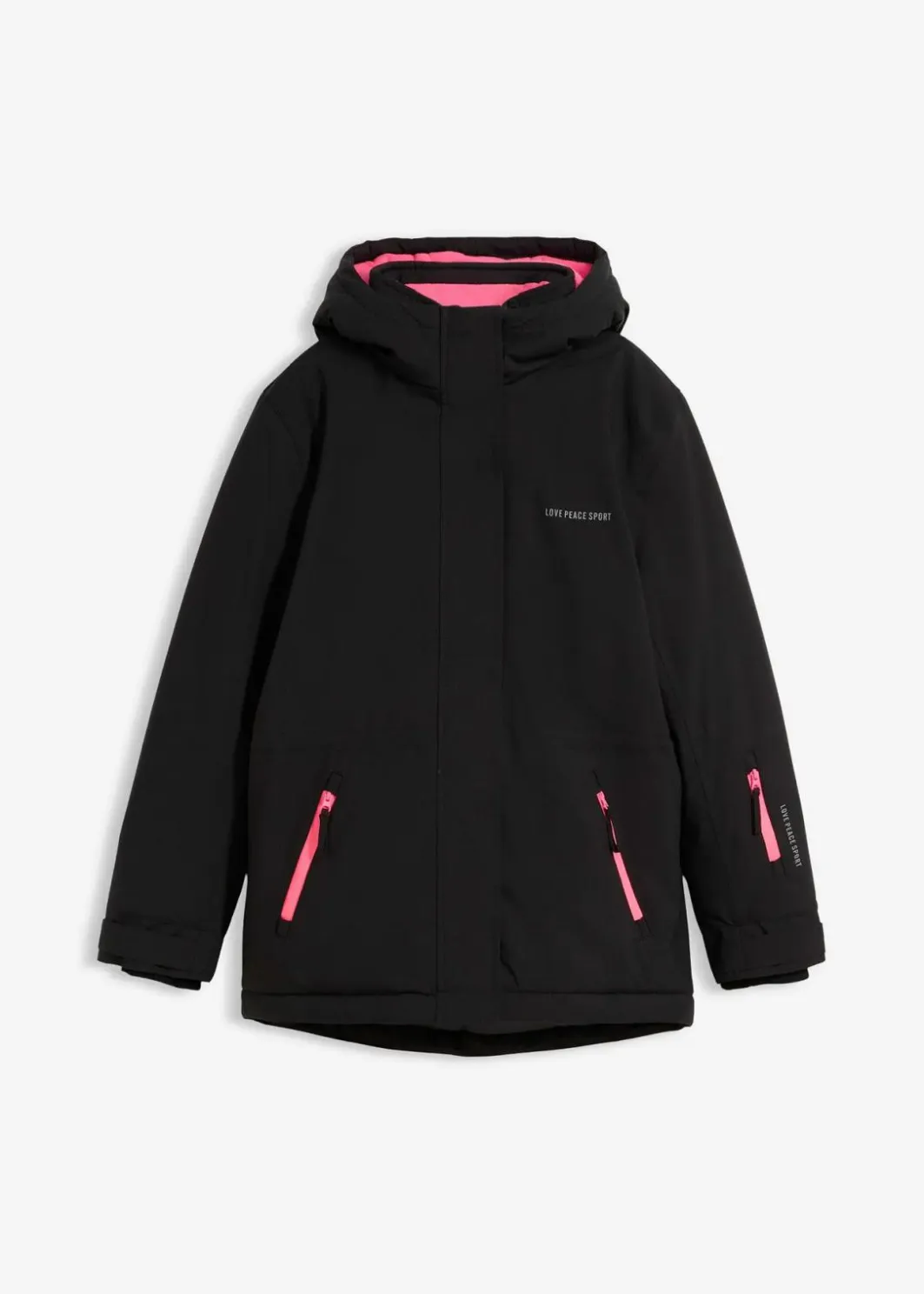 Kinder bonprix Mädchen 9-16 Jahre·Jacken & Outdoor|Wasserdichte Skijacke mit sportiven Details