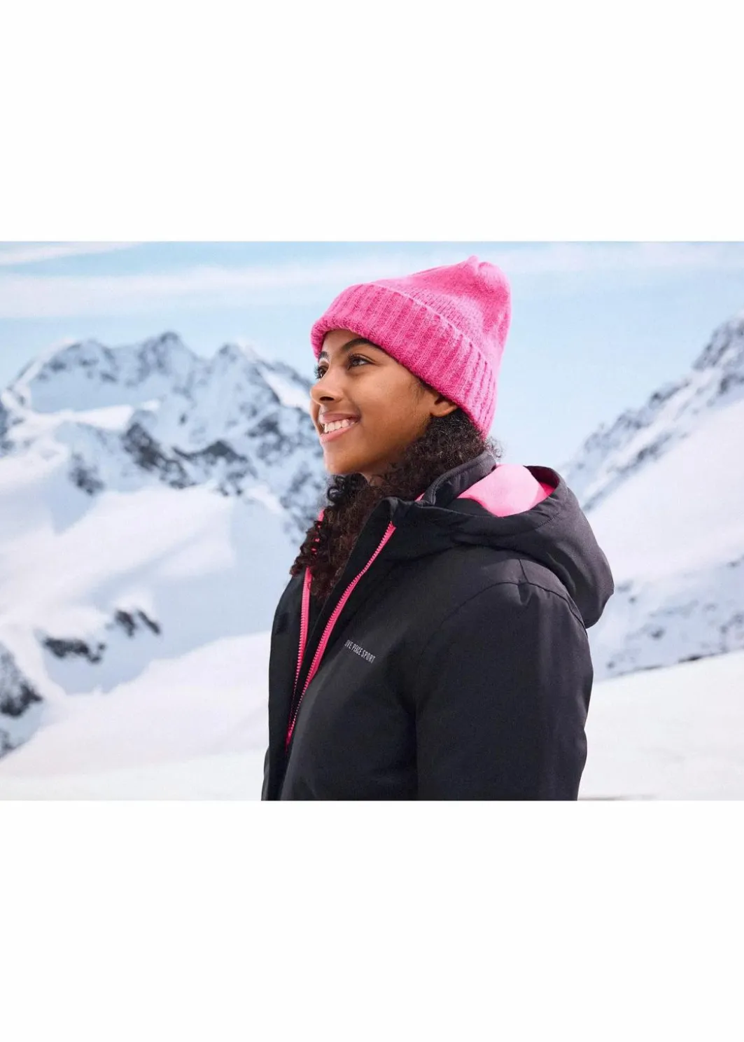 Kinder bonprix Mädchen 9-16 Jahre·Jacken & Outdoor|Wasserdichte Skijacke mit sportiven Details