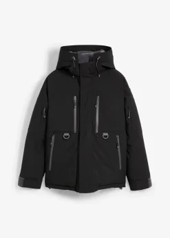 Damen bonprix Bekleidung·Jumpsuits|Bekleidung·Sweat|wasserdichte Ski-Jacke mit Schneefang