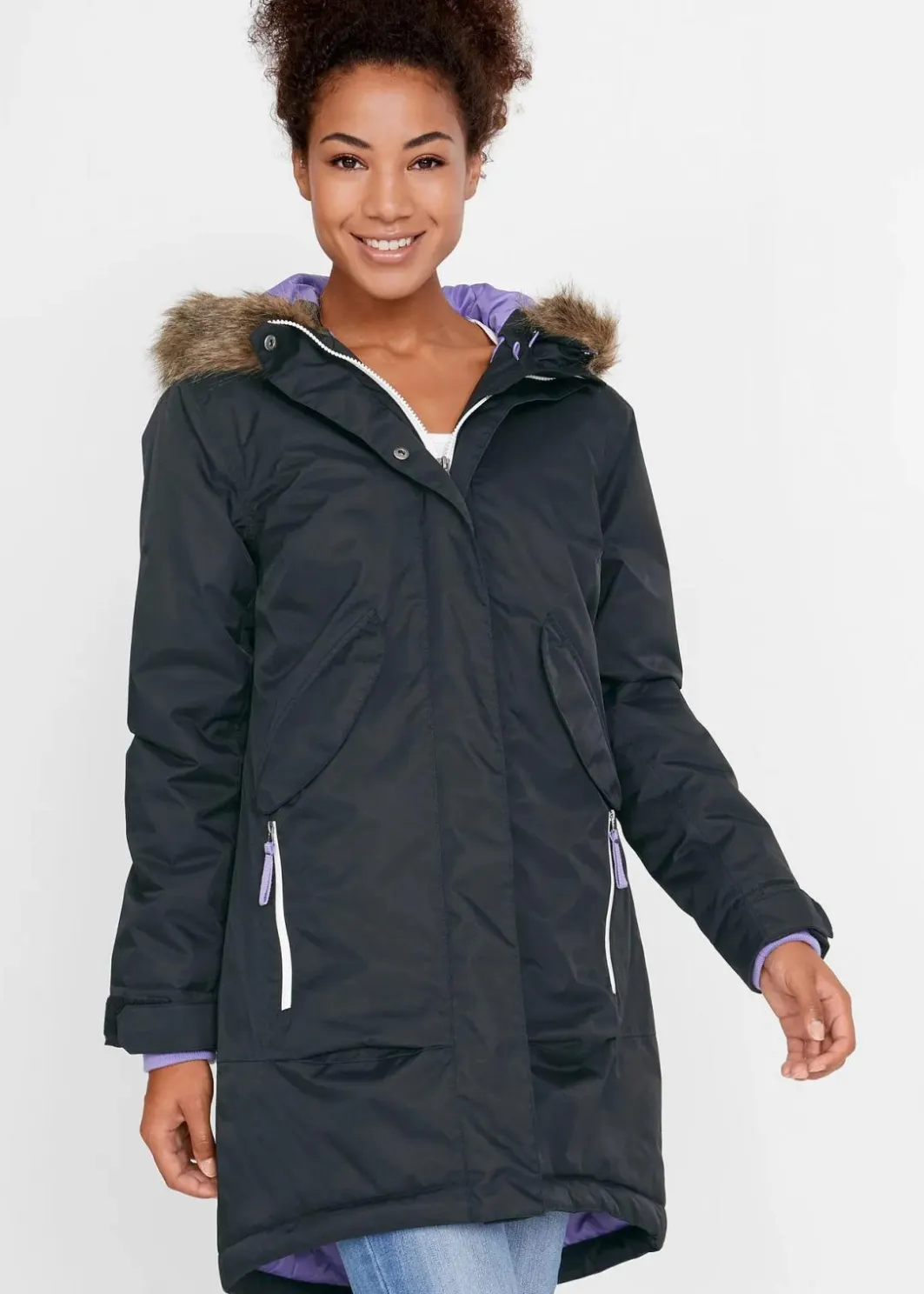Damen bonprix Bekleidung·Hosen|Jacken & Mäntel|Wasserdichter Funktionsmantel