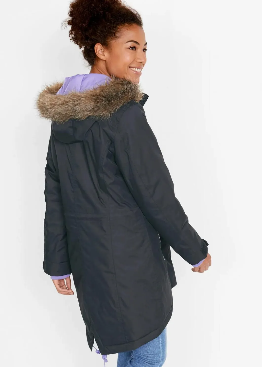 Damen bonprix Bekleidung·Hosen|Jacken & Mäntel|Wasserdichter Funktionsmantel