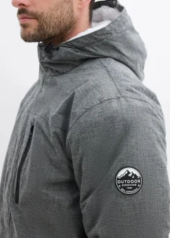 Herren bonprix Große Größen|Outdoorbekleidung|wasserdichter Funktions-Parka mit Kuschel-Fleece-Futter