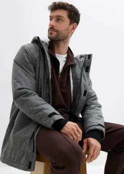 Herren bonprix Große Größen|Outdoorbekleidung|wasserdichter Funktions-Parka mit Kuschel-Fleece-Futter