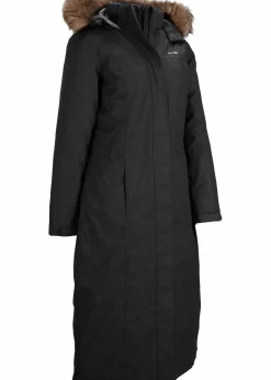 Damen bonprix Bekleidung·Hosen|Jacken & Mäntel|wasserdichter Outdoor-Mantel mit Fellimitat
