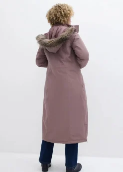Discount wasserdichter Outdoor-Mantel mit Fellimitat Damen Jacken & Mäntel|Bekleidung·Hosen