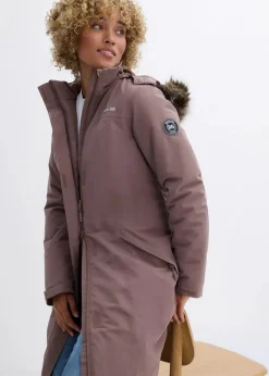 Discount wasserdichter Outdoor-Mantel mit Fellimitat Damen Jacken & Mäntel|Bekleidung·Hosen