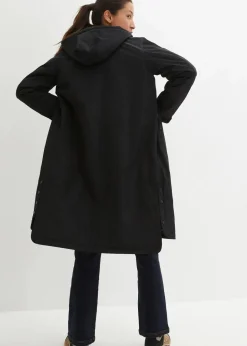 Damen bonprix Bekleidung·Hosen|Jacken & Mäntel|wasserdichter, wattierter Regenmantel in Midi-Länge