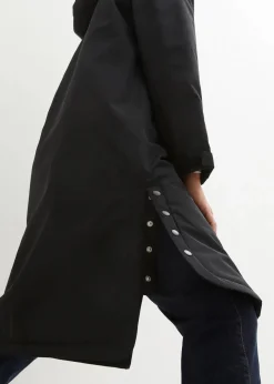 Damen bonprix Bekleidung·Hosen|Jacken & Mäntel|wasserdichter, wattierter Regenmantel in Midi-Länge