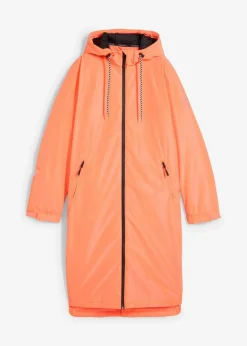 Discount wasserdichter, wattierter Regenmantel in Midi-Länge Damen Nachhaltigere Materialien|Jacken & Mäntel