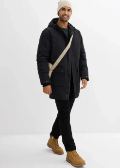 Outlet wasserdichter Winter-Funktionsparka mit Echtdaunen Herren Große Größen|Outdoorbekleidung