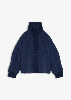 Discount Wattierte Jacke mit Strickbündchen Damen Nachhaltigere Materialien|Jacken & Mäntel