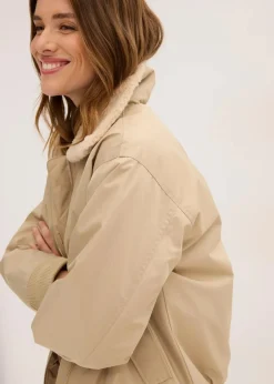 Wattierte Outdoorjacke Damen Nachhaltigere Materialien|Jacken & Mäntel