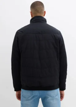 Herren bonprix Jacken & Mäntel|Outdoorbekleidung|wattierte Softshelljacke in Blousonform