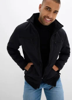 Herren bonprix Jacken & Mäntel|Outdoorbekleidung|wattierte Softshelljacke in Blousonform