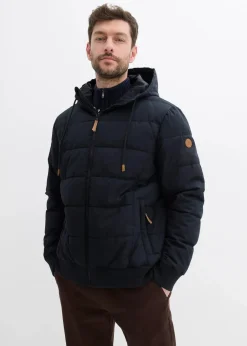 Hot wattierte Steppjacke in Blousonform Herren Jacken & Mäntel|Große Größen